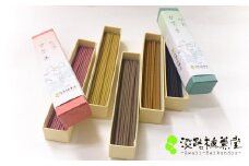 淡路梅薫堂の本場淡路島のお香(お線香)~仏様のご馳走甘茶香~ 5種　 線香 お供え お香 人気 インセンス アロマ 墓参り 仏具