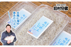 淡路島　天日干し　ちりめんじゃこ 100g×3パック