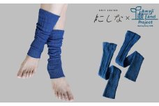 おのころ藍 × ニットデザインにしな　indigo WAMAER