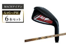 ワークスゴルフ MACHアイアン 6本セット プレミア飛匠・極 （S/#5～PW）