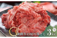 淡路牛の切り落とし3.0kg（300g×10パック)