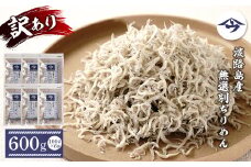 【訳アリ】淡路島産 無選別ちりめん 600g（100g×6袋）