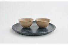 【Awabi ware】汲み出し ペアセット（ベージュ×２） 《決済から3ヶ月前後で発送》