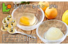 島ゼリー レモン・びわ 10個セット
