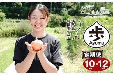 【定期便12ヶ月】淡路島たまねぎ 歩-AYUMU- 10kg