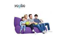 特別寄附額 ヨギボー Yogibo Double （ヨギボーダブル）パープル 期間限定 限定