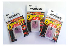 もりげん(MORIGEN)　釣針　キスZメガパック　フレッシュピンク　3枚セット(6号・7号・8号)[釣り 釣り針 アウトドア 海 海釣り]