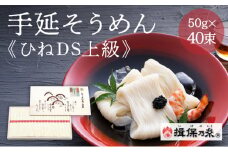 G-6【手延そうめん揖保乃糸】ひねDS上級品 赤帯 40束