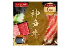 【和牛セレブ】神戸牛 定期便「ビジネスクラス」（定期便６回）[981]