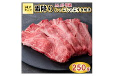 TK049神戸牛霜降りしゃぶしゃぶすき焼き250g [1078]