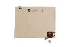 BF KITCHEN×岡田を追え!!　ランチョンマット×2枚セット_コーヒー[1117]