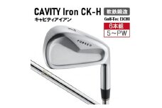 CK-Hアイアン（＃5-PW）270BD01N.／軟鉄鍛造 フォージド アイアン 国産 ゴルフクラブ　ゴルフテック叡智