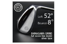 Grind by S-TAKUYA フルスコアラインウェッジ Silver  【52度】077BC03N.