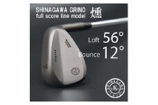 Grind by SHINAGAWA フルスコアラインウェッジ 燻　【56度】077BC08N.