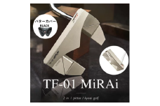 【ピン、マレットと変幻自在】【TAKUMI JAPAN】 TAKUMI JAPAN TF-01MIRAI 2in1パター 【パターカバー（黒）】360BA04N.／ゴルフ ゴルフクラブ パター 匠ジャパン