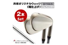 共栄オリジナルウェッジ（粗仕上げ）2本セット（NSPRO950S)【ロフト角を備考欄に自由記述】096BA01N.