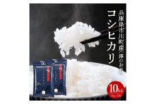 新米 令和７年産 市川町産 コシヒカリ（NICOMARU農場）精米10kg（5kg×2袋）　026NM01N. / コシヒカリ 精米 お米 ご飯 ごはん 市川町