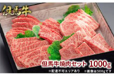 但馬牛 焼肉セット5種 食べ比べ 1000g 牛肉 国産牛 和牛 BBQ バーベキュー アウトドア