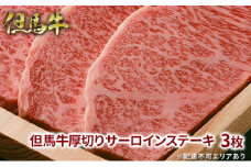 但馬牛 厚切り サーロイン ステーキ 300g×3枚 計900g 牛肉 国産牛 和牛 BBQ バーベキュー アウトドア お祝い