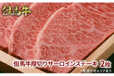 但馬牛 厚切り サーロイン ステーキ 300g×2枚 計600g 牛肉 国産牛 和牛 BBQ バーベキュー アウトドア お祝い