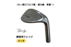 Thewedge 練習用 ウェッジ ( メッキ )　ゴルフウェッジ　かっ飛びゴルフ塾 浦大輔 考案 練習用ウェッジ ゴルフウェッジ ゴルフ The Wedge ザ・ウェッジ