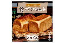 天然酵母の食パン2種 国産小麦粉 天然酵母 食パン パン