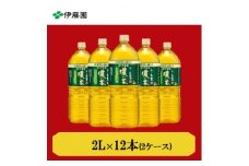 おーいお茶濃い茶2L　12本(2ケース)　伊藤園【1143943】