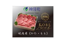 神戸ビーフ　焼肉用(かた・もも)500g　KKWY2【1363789】