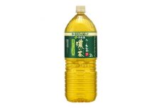 2023年2月発送開始『定期便』お～いお茶濃い茶2L　12本(2ケース)全3回【5128889】