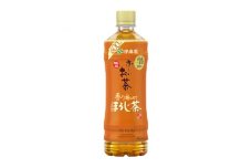 2023年9月発送開始『定期便』おーいお茶ほうじ茶600ml　24本(1ケース)全3回【5128932】