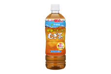 2023年5月発送開始『定期便』健康ミネラル麦茶650ml　24本(1ケース)全3回【5129000】