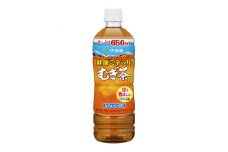 2023年10月発送開始『定期便』健康ミネラル麦茶650ml　24本(1ケース)全3回【5129005】