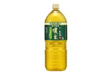 2024年1月発送開始『定期便』お～いお茶濃い茶2L　12本(2ケース)全3回【5128900】