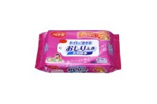 ハビナース　トイレに流せるおしりふき 大判厚手(大人用)40枚×24個【1551195】