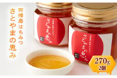 西播磨はちみつ　さとやまの恵み　270g×2本セット【1243929】