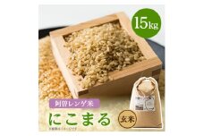 令和6年産　阿曽レンゲ米(にこまる15kg)＜玄米＞【1535498】
