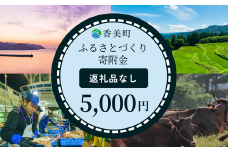 【返礼品なし】兵庫県香美町 ふるさとづくり寄附金（5,000円分）5000 5000円 五千円 以下 25-37