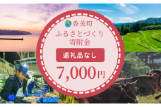 【返礼品なし】兵庫県香美町 ふるさとづくり寄附金（7,000円分） 7000 7000円 七千円 以下 25-39