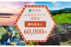 【返礼品なし】兵庫県香美町 ふるさとづくり寄附金（60,000円分）60000 60000円 六万円 25-48