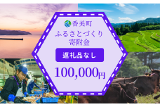 【返礼品なし】兵庫県香美町 ふるさとづくり寄附金（100,000円分）100000 100000円 十万円 25-52