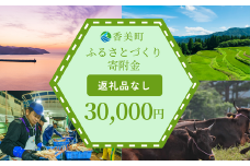 【返礼品なし】兵庫県香美町 ふるさとづくり寄附金（30,000円分）30000 30000円 三万円 25-45