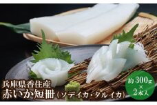 【先行予約】【赤いか アカイカ（ソデイカ・タルイカ）短冊 兵庫県香住産 約600g（約300g×2）冷凍】令和7年10月中旬以降発送予定 刺身でも食べられる美味しい赤いかをぜひ。もっちりとした食感と甘み いか イカ 刺し身 兵庫県 香美町 香住   天ぷら  グルメ ギフト ふるさと納税  10000円 一万円 以下 日本海フーズ にしとも かに市場 07-116