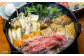 赤身と脂が層になっているあばら付近のお肉、程よい霜降りによる牛肉らしい濃厚な味わいと脂の甘み、筋繊維の歯応えがたのしめます。