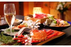 湯村温泉 朝野家  夕食利用券(2名様ペア・平日限定)