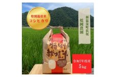 ＜令和7年産＞特別栽培米　新温泉町浜坂産　松岡農園のコシヒカリ　5kg