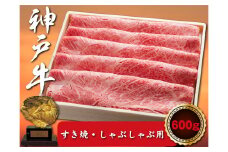 神戸牛 すき焼き・しゃぶしゃぶ用　600g　SOS2