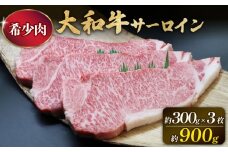 大和牛 サーロイン 300g×3枚 ステーキ サーロイン ステーキ肉 ステーキ牛肉 国産 牛肉 ブランド牛 高級 和牛 国産牛 霜降り 松阪牛 霜降り牛肉 A5 奈良県 奈良市 F-48