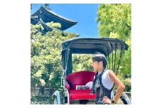 【１９０分】きき酒付き・世界遺産ツアー ２名１台 人力車 株式会社麻世勝エビス M-04