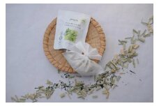 入浴剤・入浴ハーブ 【jiwajiwa.】 大和茶のお風呂2種類と麻のからだ洗いタオルのセット 奈良県 奈良市 U-112