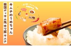 韓国ポッサム風 ゆで豚・キムチ・酢味噌 セット キムチのうめちゃん 手作り 本場の味 コクうま 白菜 ニンニク ごはんのお供 ピリ辛 お米 ごはん ビール 酒 おつまみ 漬物 野菜 BBQ 焼肉 惣菜 キムチチャーハン キムチ鍋 発酵食品 韓国 奈良県 奈良市 なら 7-213